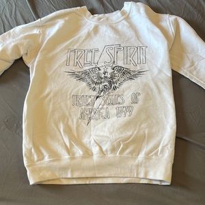 White crew neck size small